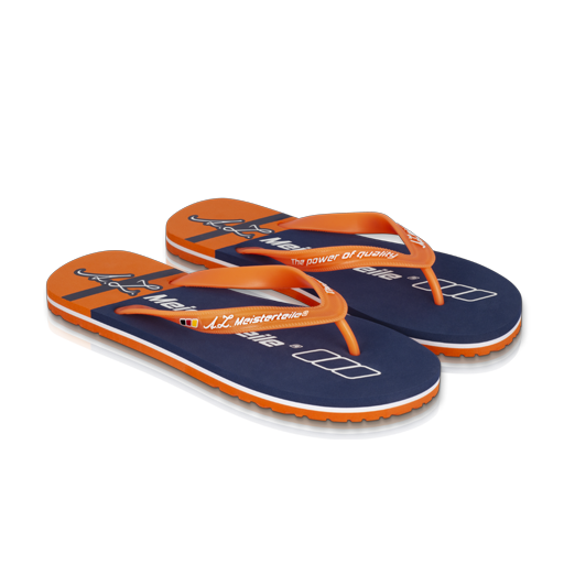 Flip-flop slippers – with rubber strap - Orange - AZ-MT Design